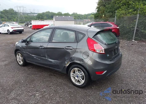 2019 Ford Fiesta Se из США, поврежденный, VIN 3FADP4EJ6KM147631